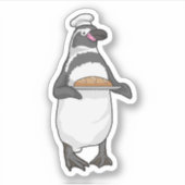 Penguin Baker Bread Sticker (Voorkant)