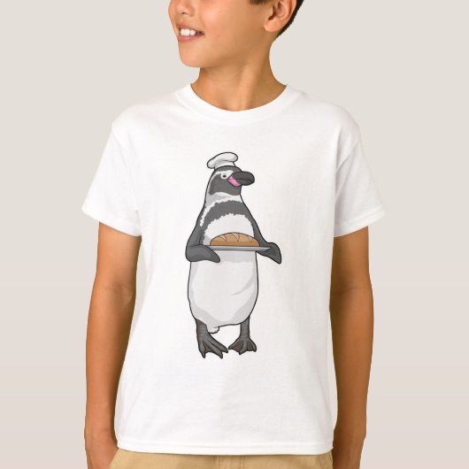 Penguin Baker Bread T-shirt (Voorkant)