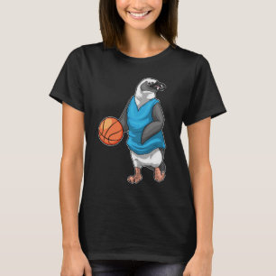 Penguin Basketbalspeler Basketbal T-shirt