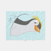 Penguin-Be-kool Fleece Deken (Voorkant (Horizontaal))