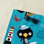 Penguin Beach Towel Strandlaken (In situ)