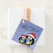 Penguin  bedankjes labels (In situ)