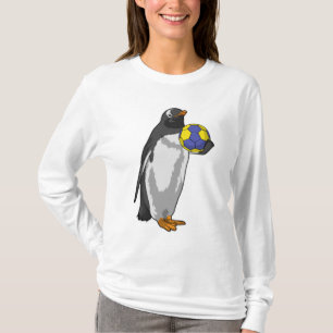 Penguin bij Handball Sports T-shirt