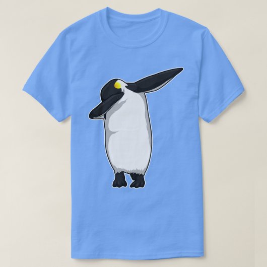 Penguin bij Hip Hop Dance Dab T-shirt (Design voorkant)