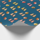 Penguin Birds Cadeaupapier (Hoek)