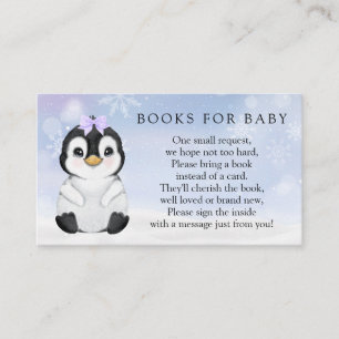 Penguin Books for Baby Request Enclosure Card Informatiekaartje