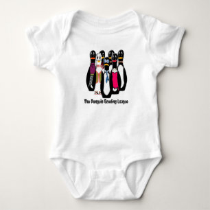 Penguin Bowling League (Baby Peuter 1-delig) Romper