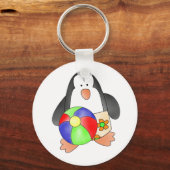 Penguin Boys Swim Sleutelhanger (Voorkant)