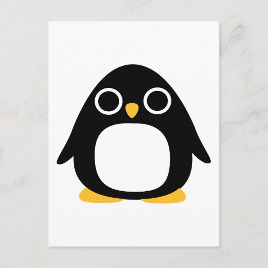 Penguin Briefkaart (Voorkant)