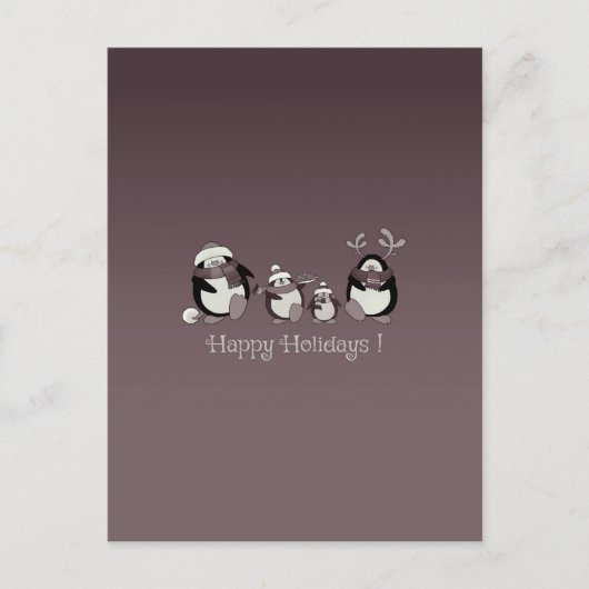 Penguin Briefkaart (Voorkant)