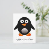 Penguin Briefkaart (Staand voorkant)