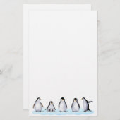 Penguin Briefpapier (Voorkant / Achterkant)