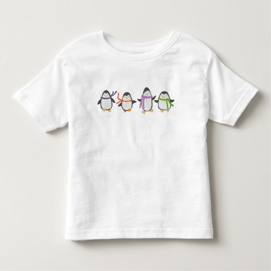 Penguin Buddies Kinder Shirts (Voorkant)