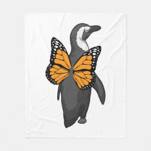 Penguin Butterfly vleugels Fleece Deken