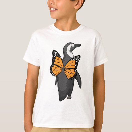 Penguin Butterfly vleugels T-shirt (Voorkant)
