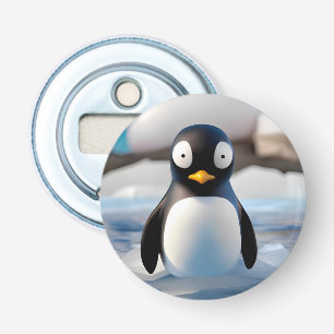 Penguin Button Flesopener