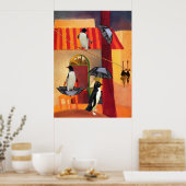 Penguin Cafe Poster (Keuken)