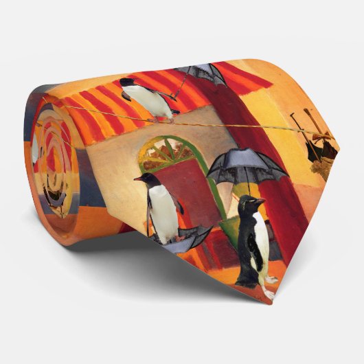 Penguin Cafe Stropdas (Opgerold)