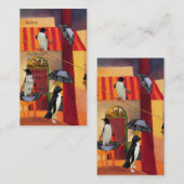 Penguin Cafe Visitekaartje (Voorkant / Achterkant)