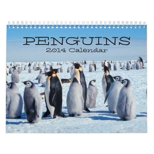 Penguin Calendar Kalender (Hoes)