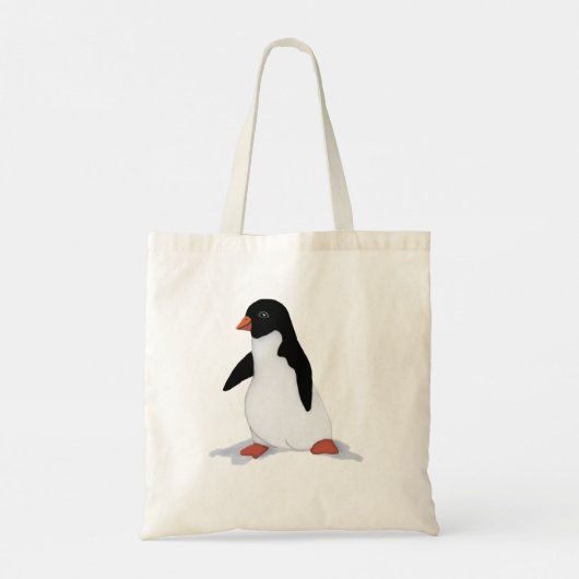 Penguin Canvas tas (Achterkant)