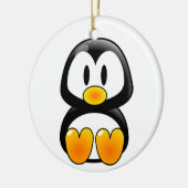 Penguin Cartoon Ornament (Links)