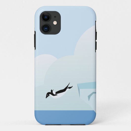 Penguin Case-Mate iPhone Case (Achterkant)