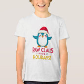 Penguin Cheer Tri-Blend Shirt (Voorkant)