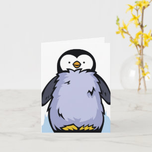 Penguin Chick Big Wenskaart Kaart