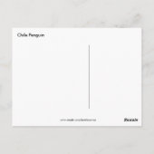 Penguin Chile Briefkaart (Achterkant)