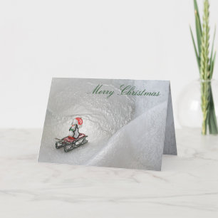 Penguin Christmas Kaart beroemd gemaakt door Janz