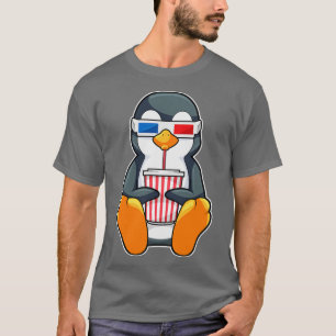 Penguin Cinema Glasses Drink bekertje T-shirt