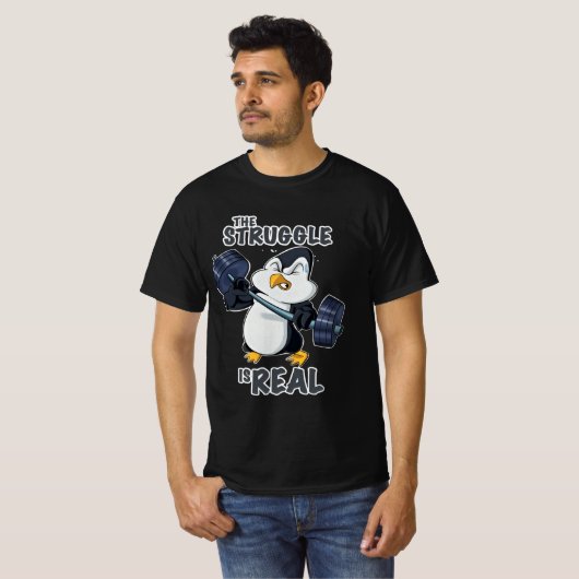Penguin-codageweging T-shirt (Voorkant volledig)