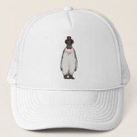 Penguin comme Gentleman avec Casquette