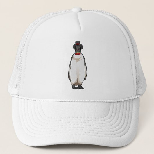 Penguin comme Gentleman avec Casquette (Devant)