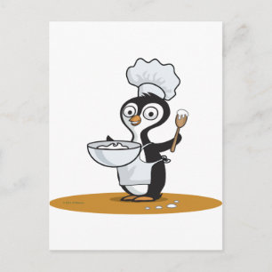 Penguin Cook Briefkaart