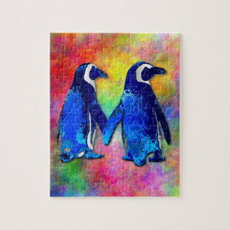 "Penguin Couple" Puzzle Legpuzzel