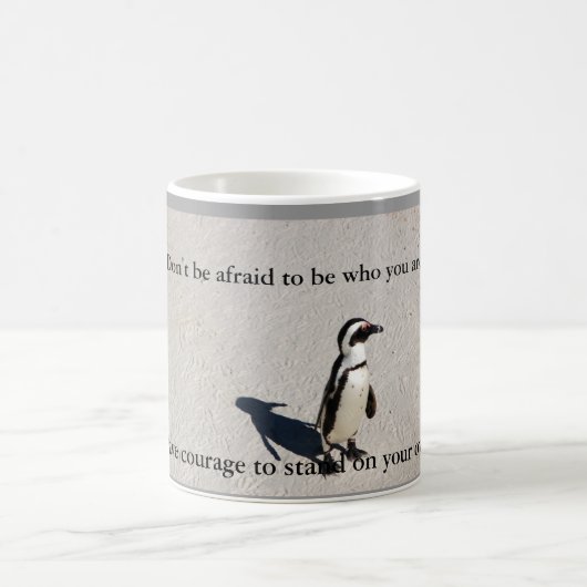 Penguin Courage Coffee Mok (Center)