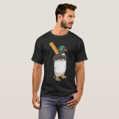 Penguin Cricket Cricket bat T-shirt (Voorkant volledig)