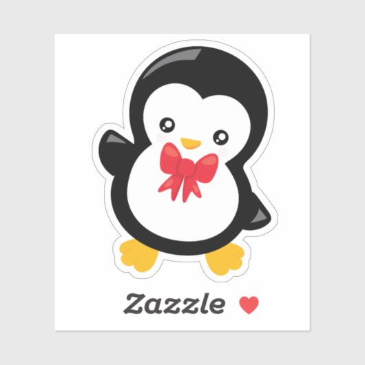 Penguin Cutie Sticker (Vel)