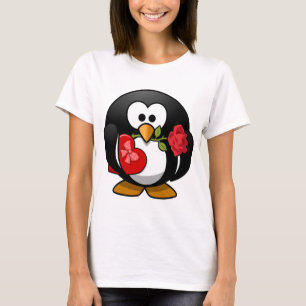 Penguin Dames Hanes ComfortSoft® T-shirt
