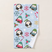 Penguin de Christmas (Serviette à main)