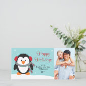 Penguin de Noël Carte photo 2010 (Debout devant)