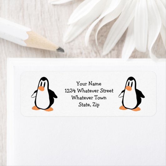 Penguin Design Etiket (Insitu)