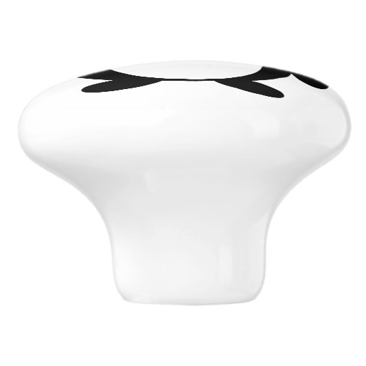 Penguin Design Keramische Knop (Zijkant)