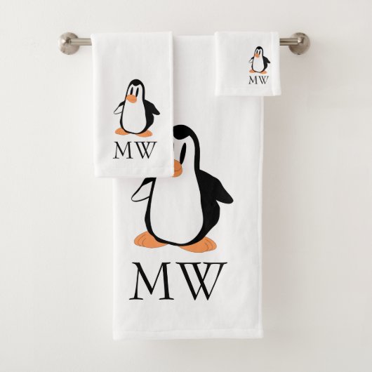 Penguin Design Monogrammed (En situation)