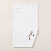 Penguin Design Monogrammed (Serviette à main)