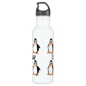 Penguin Design Waterfles (Achterkant)