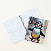 Penguin Digitale Kunst Schilderen Cool Notitieboek (Binnen)