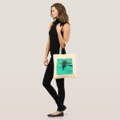 Penguin Diving Tote Bag (Voorkant (model))